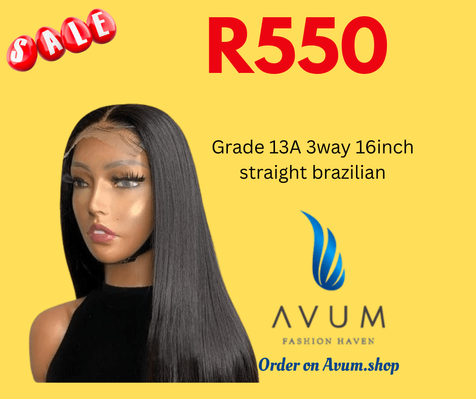 13A 3way 16inch straight - Avum Fashion Haven