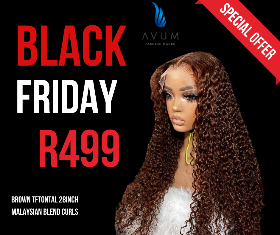 Brown Tfrontal 30Inch curly Malaysian blend