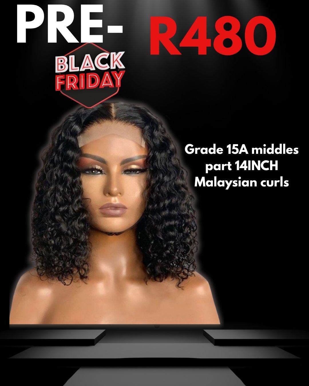 14inch Malaysian curls