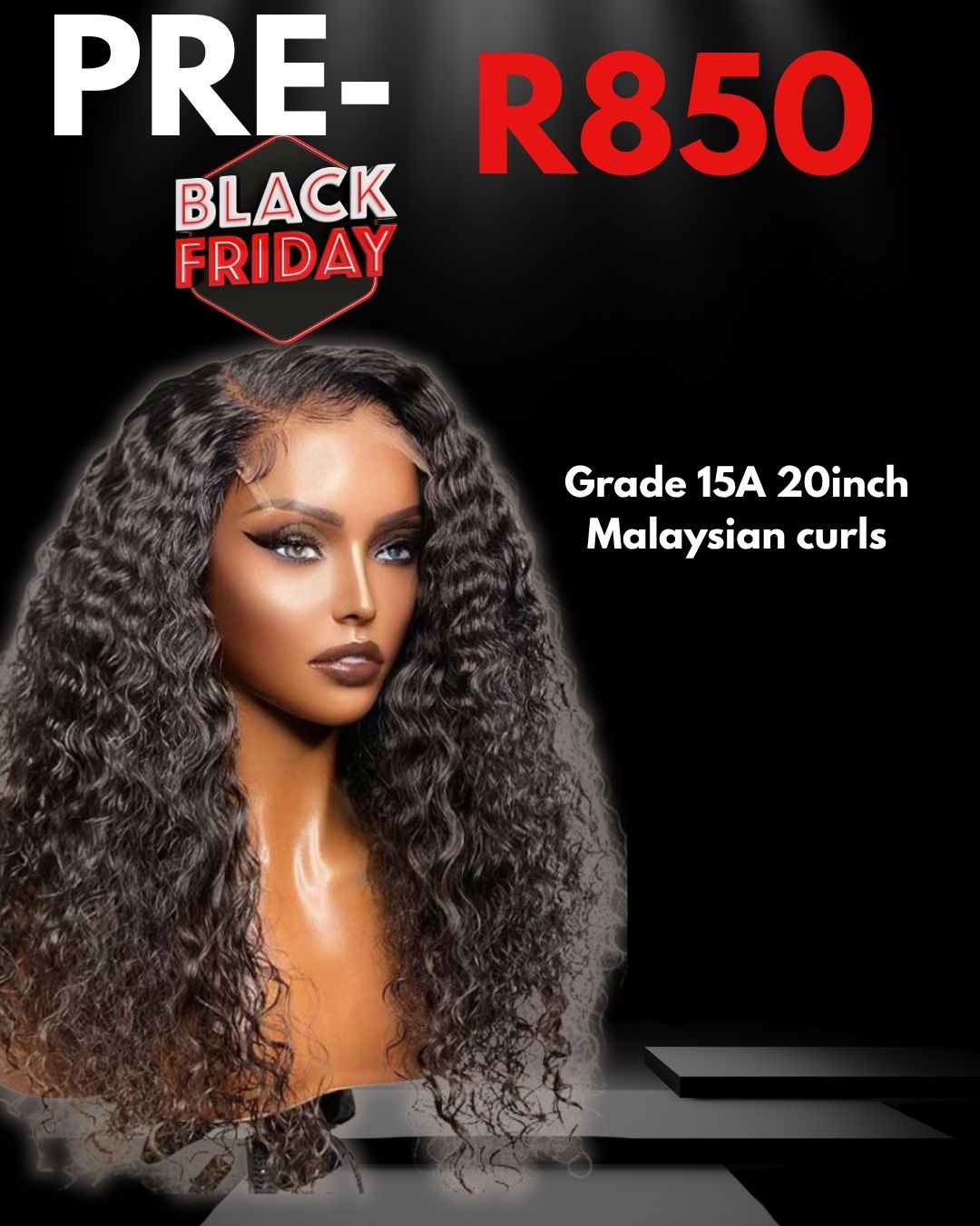 20inch Malaysian curls