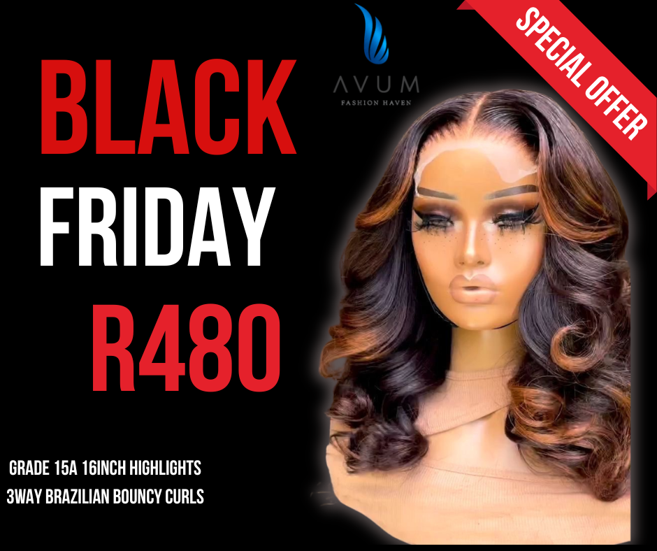 Grade 15A 16inch bouncy curls