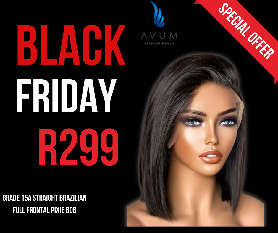 Grade 15A straight Brazilian Full frontal pixie bob