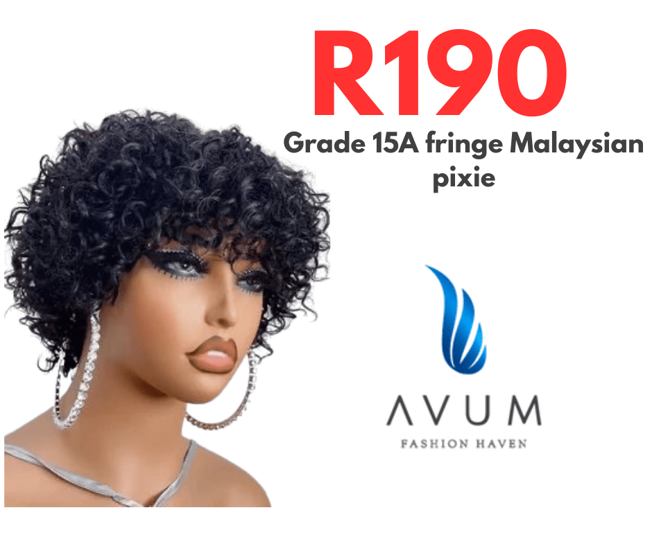 Fringe Malaysian pixie - Avum Fashion Haven