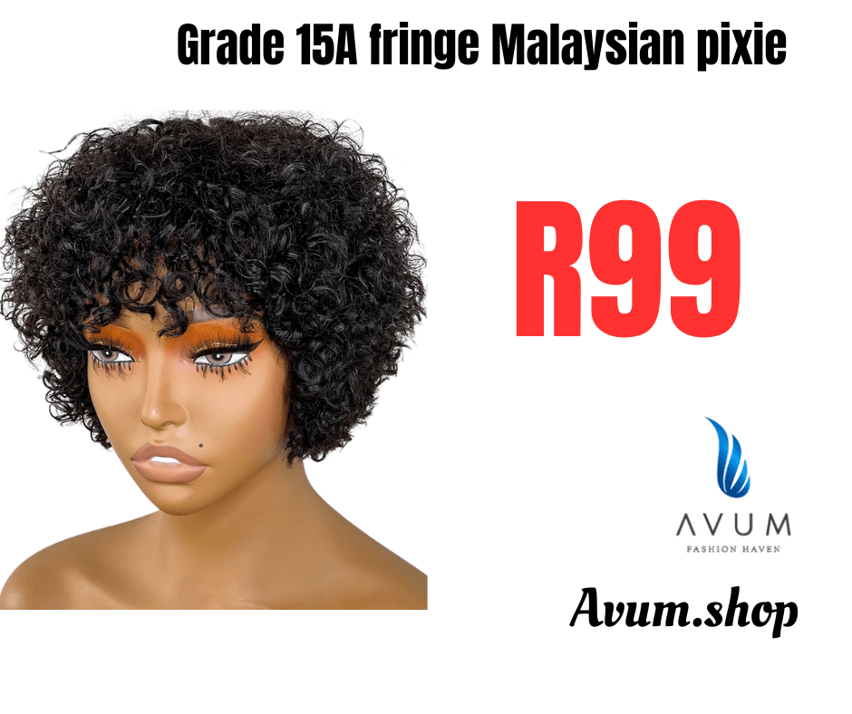 Malaysian fringe pixie - Avum Fashion Haven