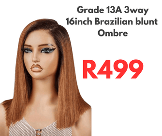 Ombré 13A 3way 16inch blunt - Avum Fashion Haven