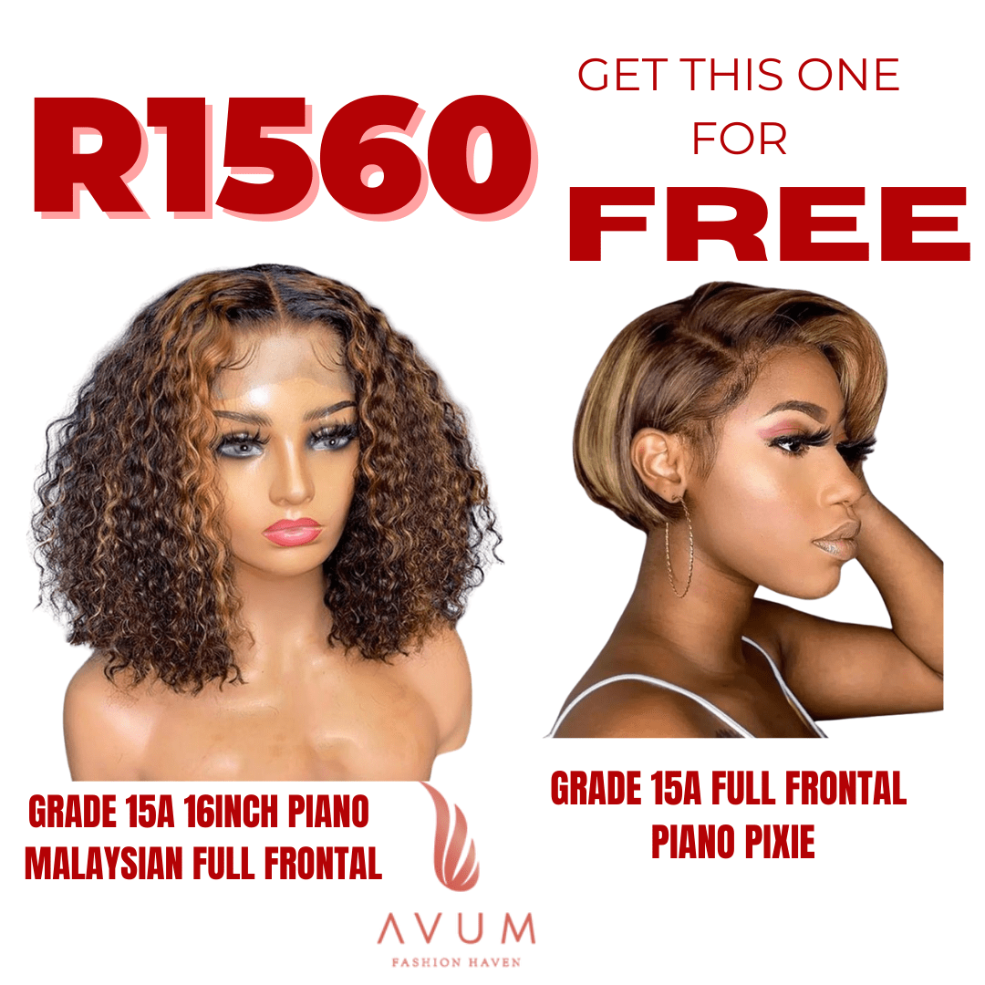 Piano Malaysian 16inch full frontal+ free piano full frontal pixie - Avum Fashion Haven